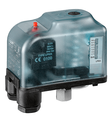 Presostato de presión mínima Caleffi con rearme manual