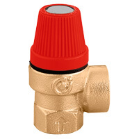 Válvula de seguridad hembra hembra Caleffi 1/2” 4 bar