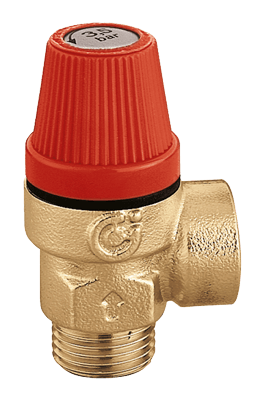 Válvula de seguridad macho hembra Caleffi