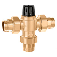 Válvula mezcladora termostática Caleffi para instalaciones centralizadas 1 1/4”