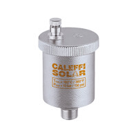 Válvula de purga de aire para instalación solar Caleffi 3/8” sin grifo