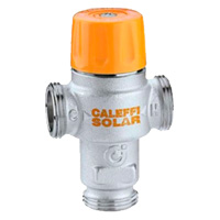 Válvula mezcladora termostática solar sin conexiones Caleffi”