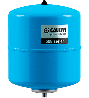 Tanque de expansión Caleffi para instalaciones de agua caliente sanitaria