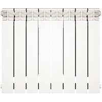 Radiador de aluminio de 8 elementos de 600mm