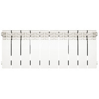 Radiador de aluminio de 10 elementos de 350mm